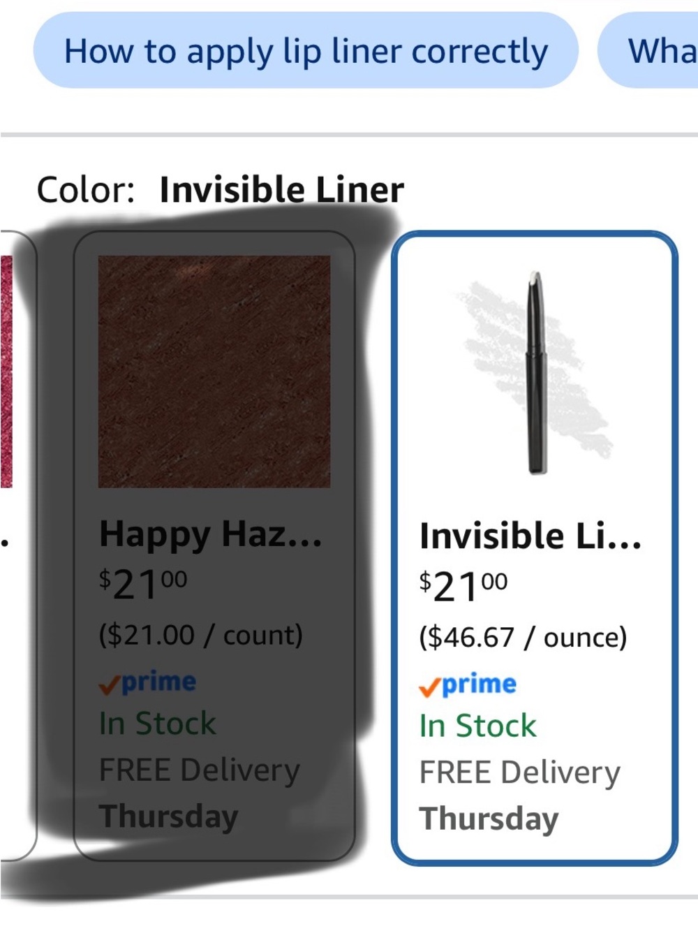 Laura geller Invisible Lip Liner modern classic - Clear
MSRP $22